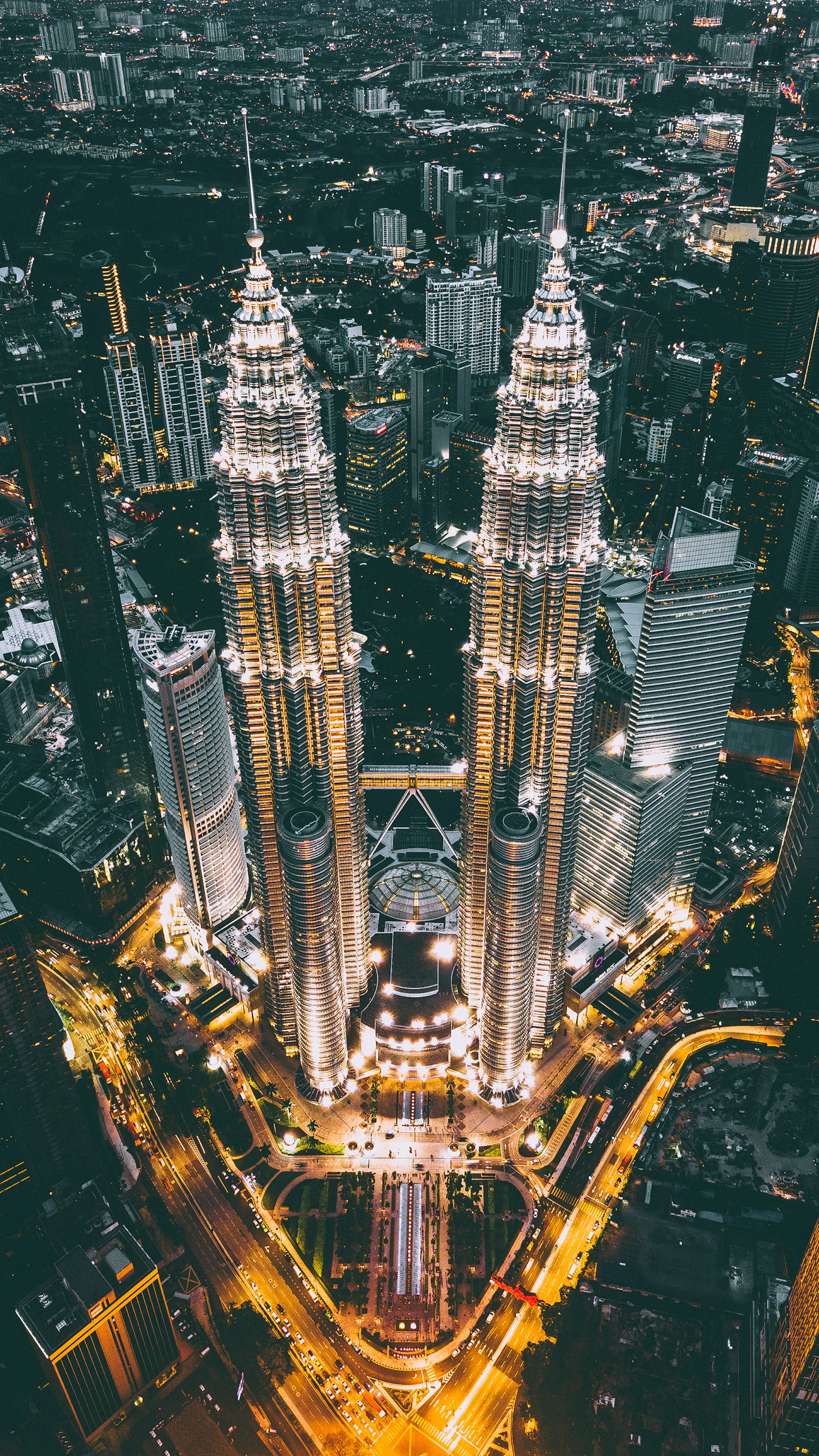 Kuala Lumpur at night